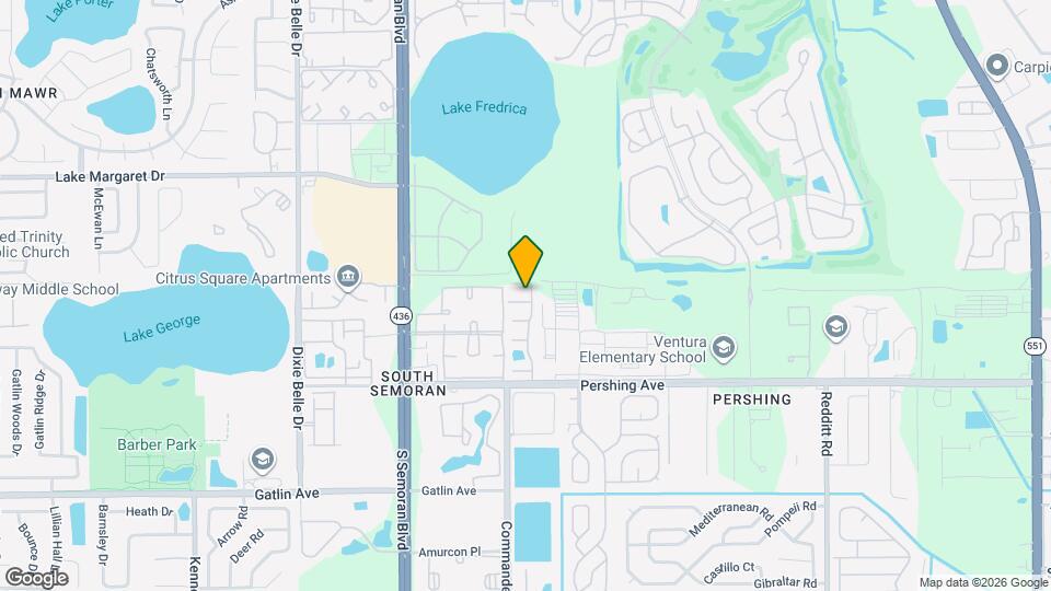 4124 Pershing Pointe Pl, Unit # 7 Map and Location Details