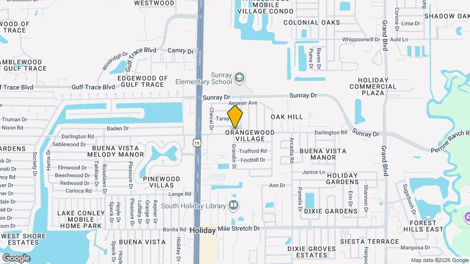4653 Darlington Rd Map and Location Details