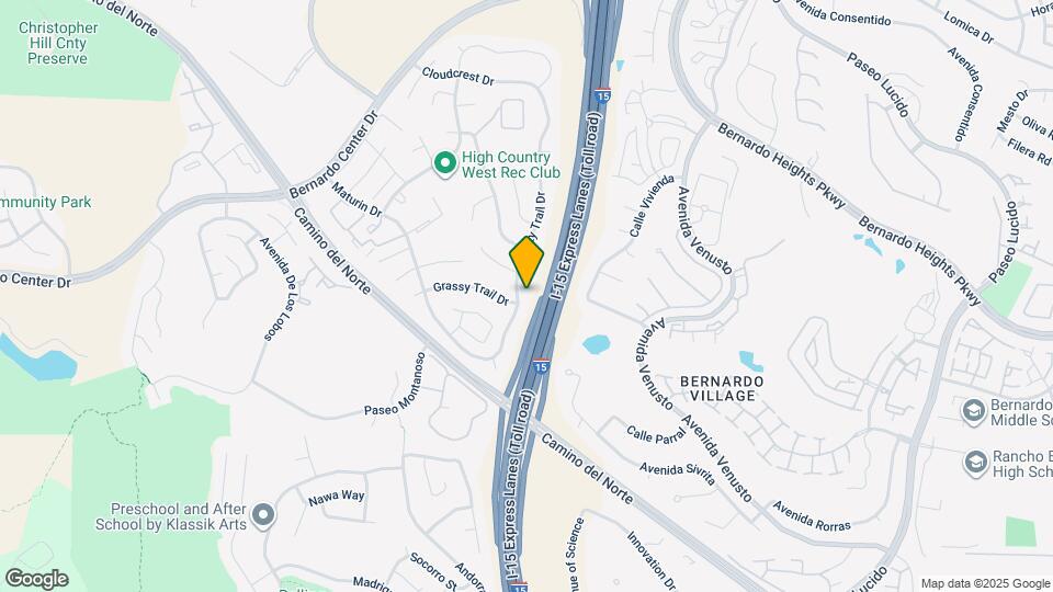 15865 Lofty Trail Dr Map and Location Details