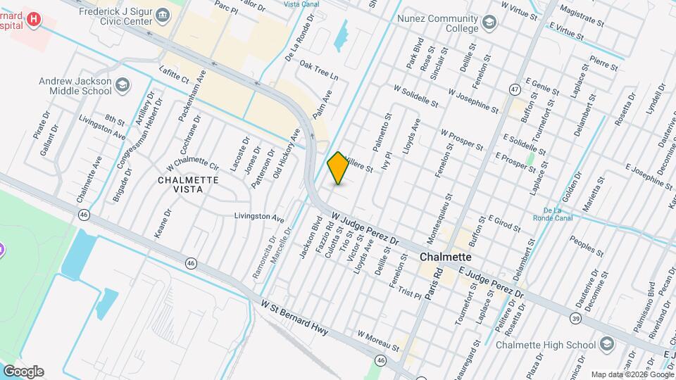 2707 Jackson Blvd Map and Location Details