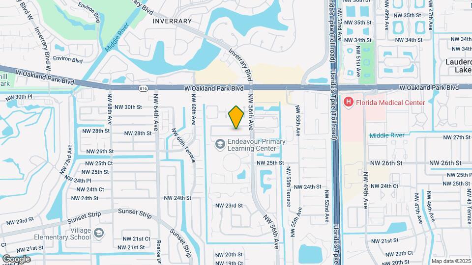 5701 NW 27th Ct Map and Location Details