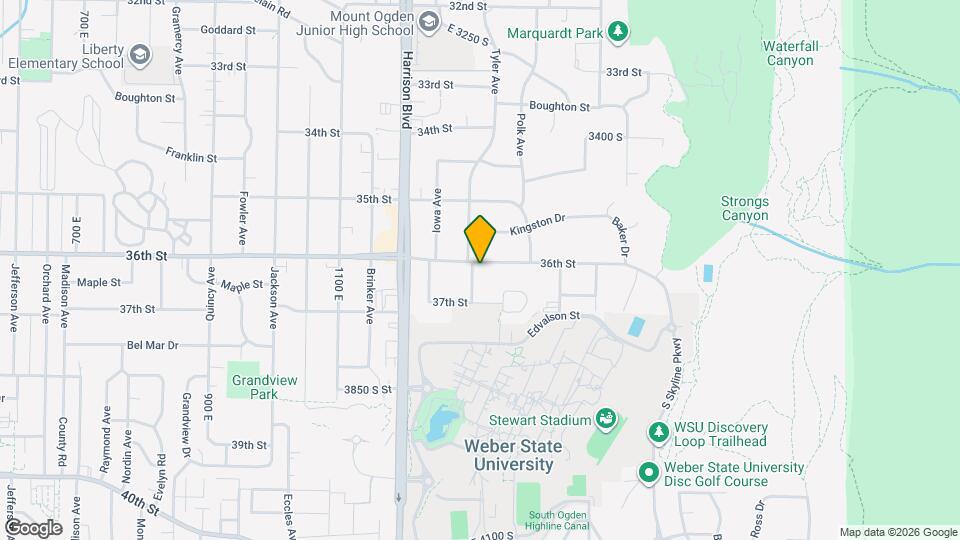 3608 Tyler Ave, Unit Unit 2 Map and Location Details