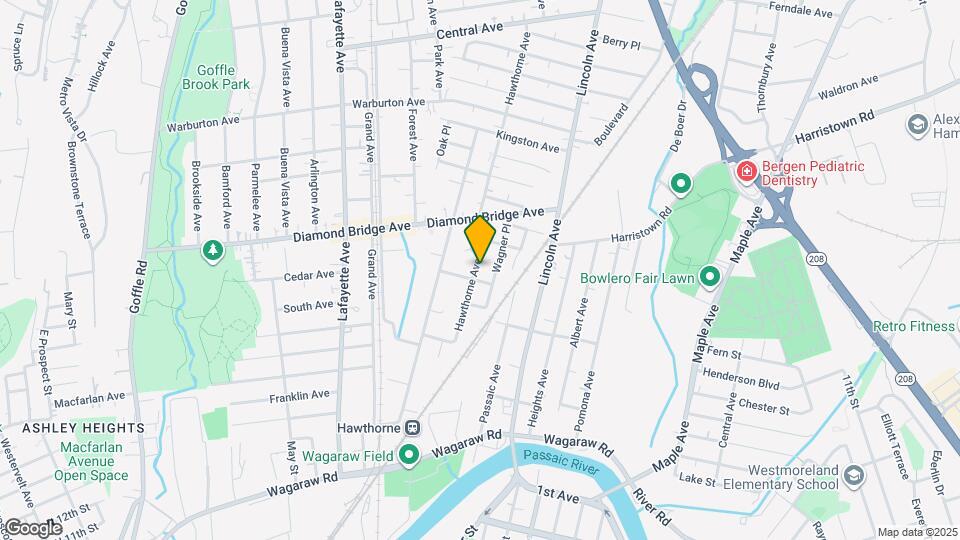 113 Hawthorne Ave Map and Location Details