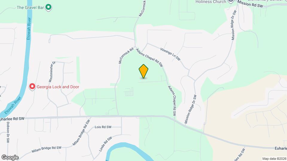 132 Chapel Meadow Ln SW Map and Location Details