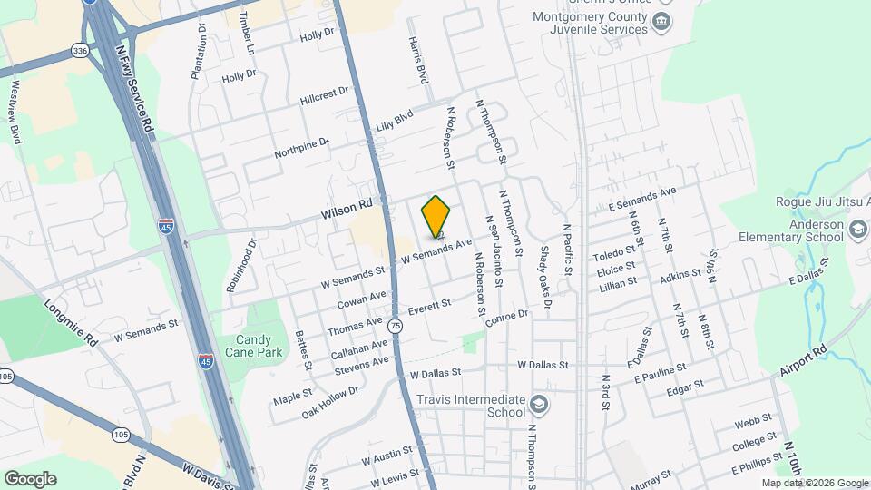 502 W Semands St Map and Location Details