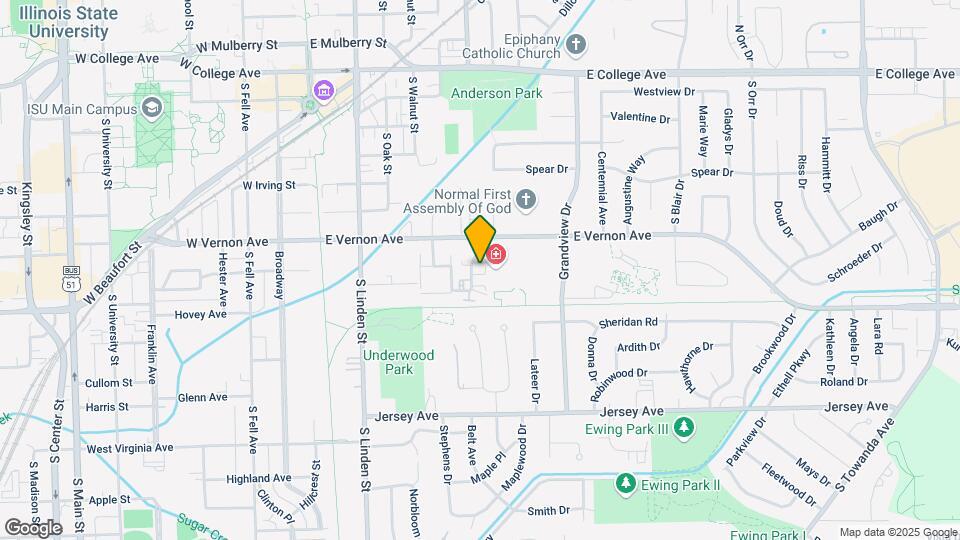 602 Hillview Map and Location Details