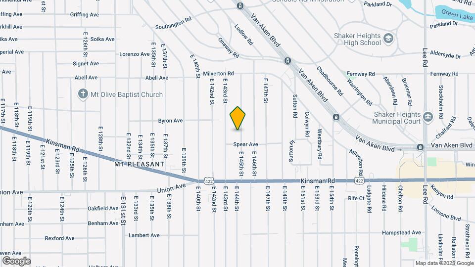 3386 E 145th St-Unit -UP Map and Location Details