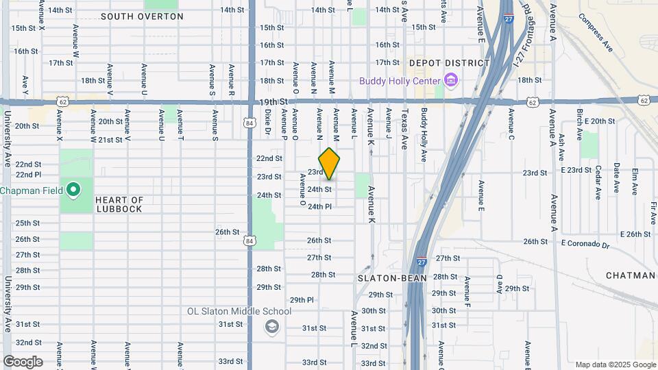 1408 24th St Map and Location Details