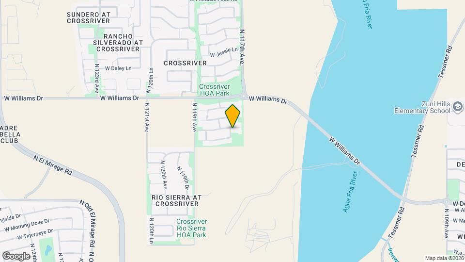 11727 W Foothill Ct, Unit 5 Mapa y Detalles de la Ubicación
