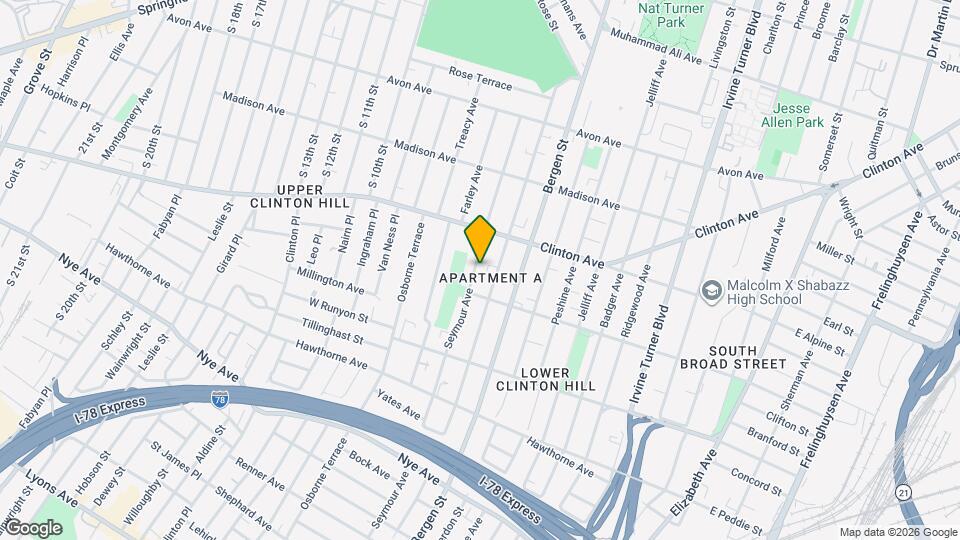 134 Seymour Ave Map and Location Details