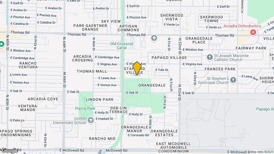 4841 E Sheridan St Mapa y Detalles de la Ubicación