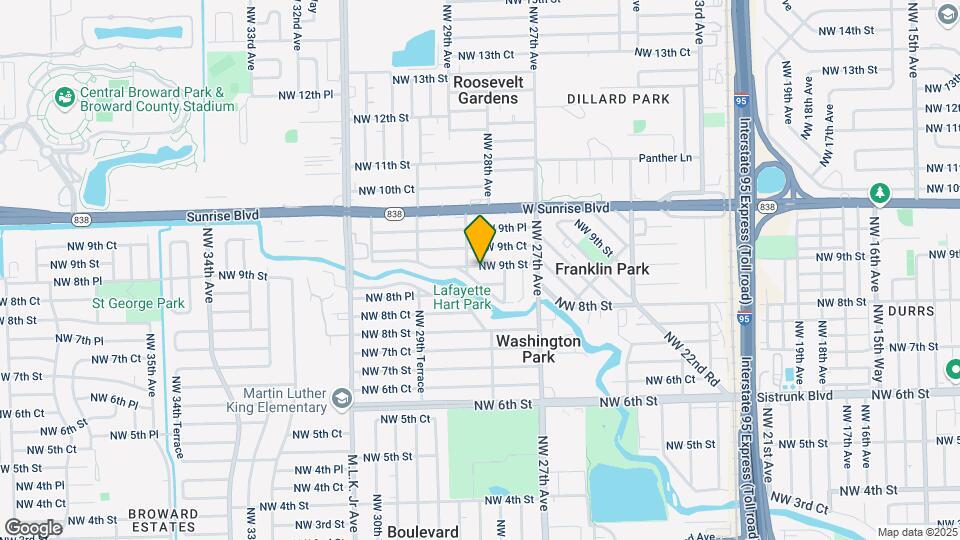 2784 NW 9th St Map and Location Details
