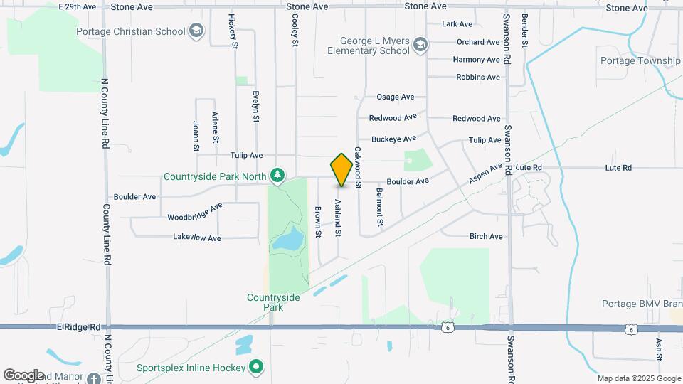 3287 Ashland St Map and Location Details