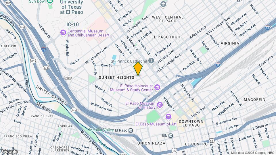205 W Rio Grande Ave Map and Location Details
