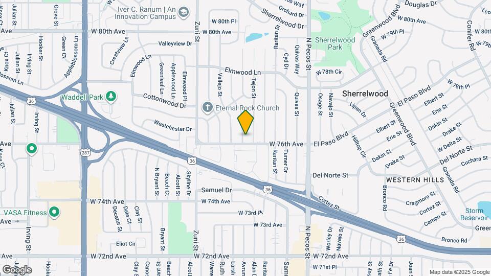7618 Umatilla St Map and Location Details