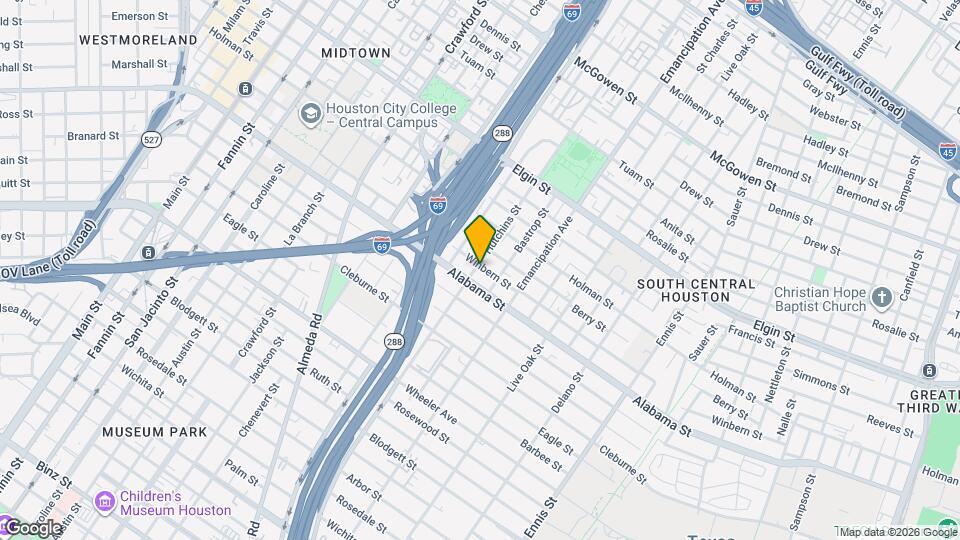 3701 Hutchins St Map and Location Details