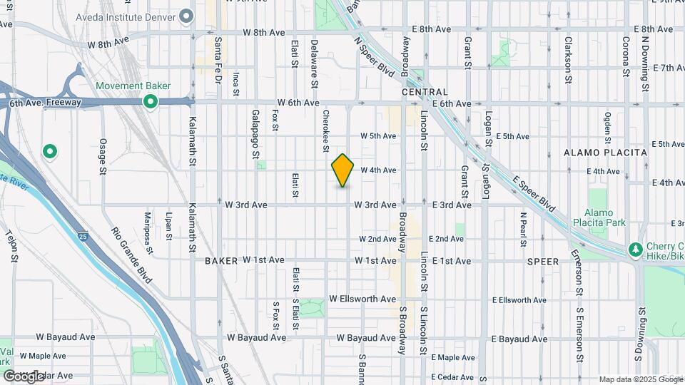 329 Bannock St Map and Location Details
