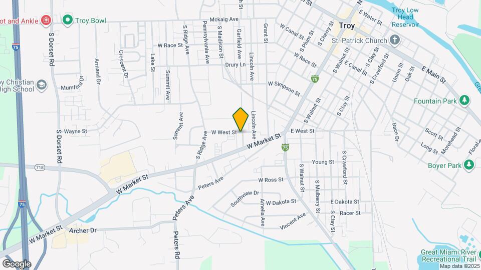 908 Garfield Ave Map and Location Details