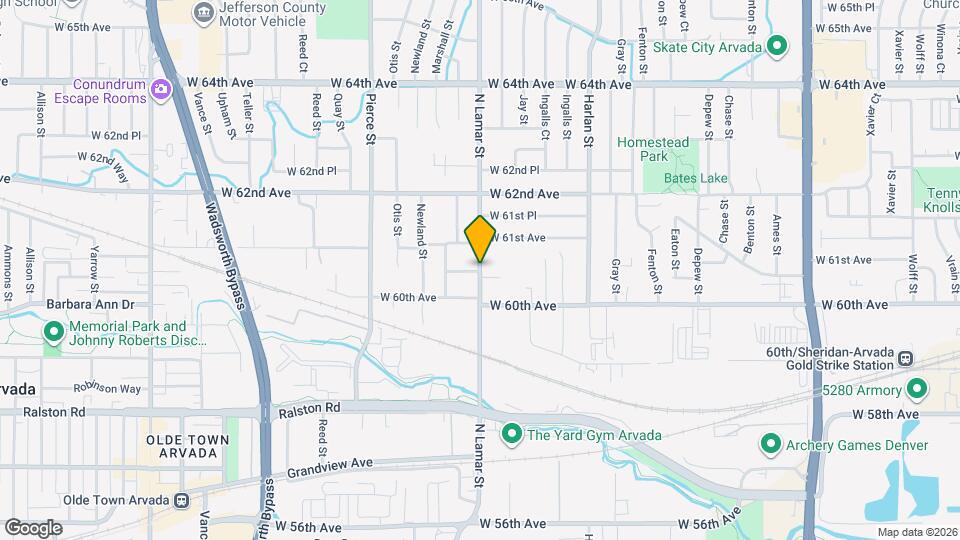 Lamar Village Mapa y Detalles de la Ubicación