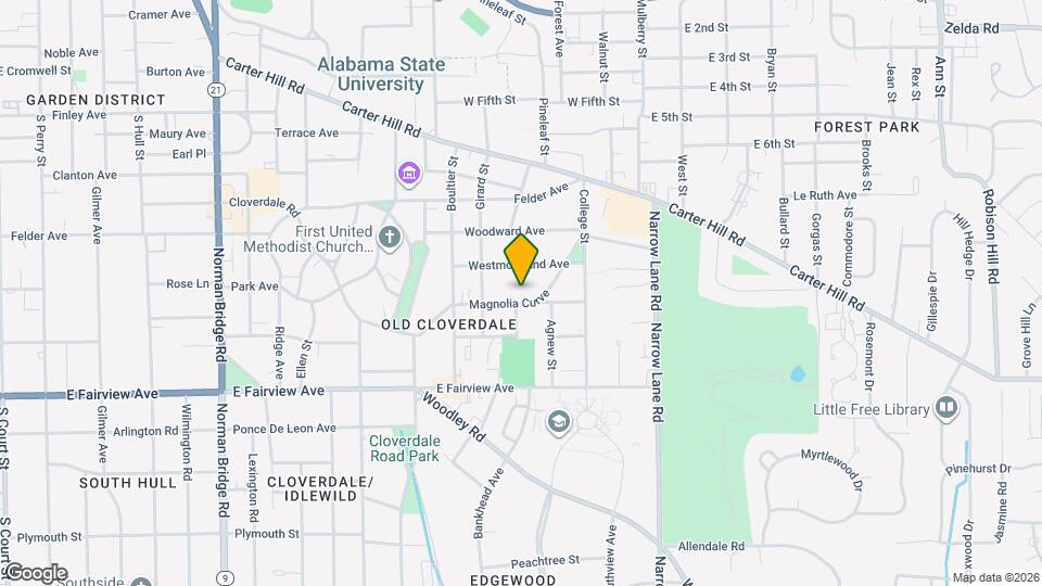 1253 Magnolia Curve Map and Location Details