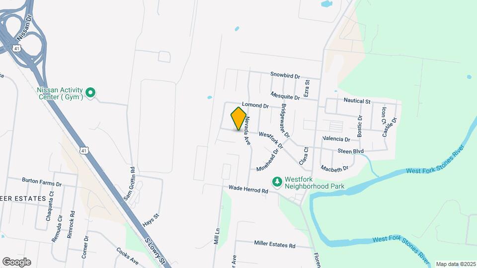 8003 Westfork Dr Map and Location Details