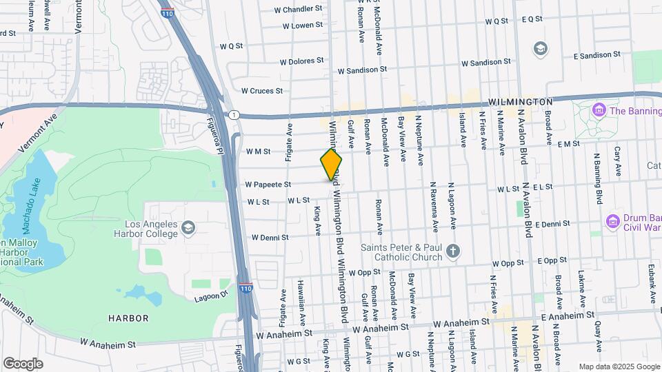 1221 N Wilmington Blvd Map and Location Details