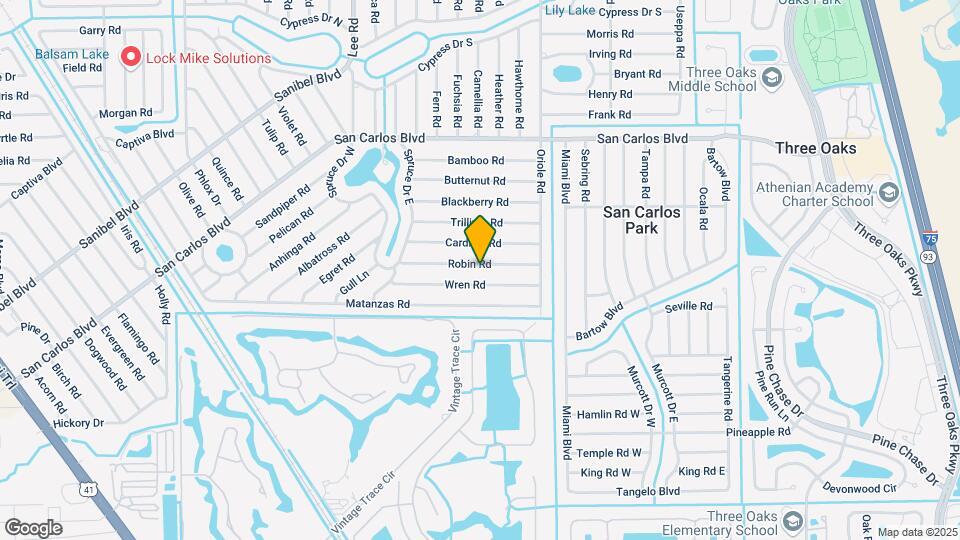 8390 Robin Rd Map and Location Details