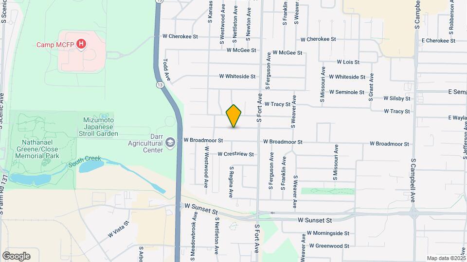1412 W Berkeley St Mapa y Detalles de la Ubicación