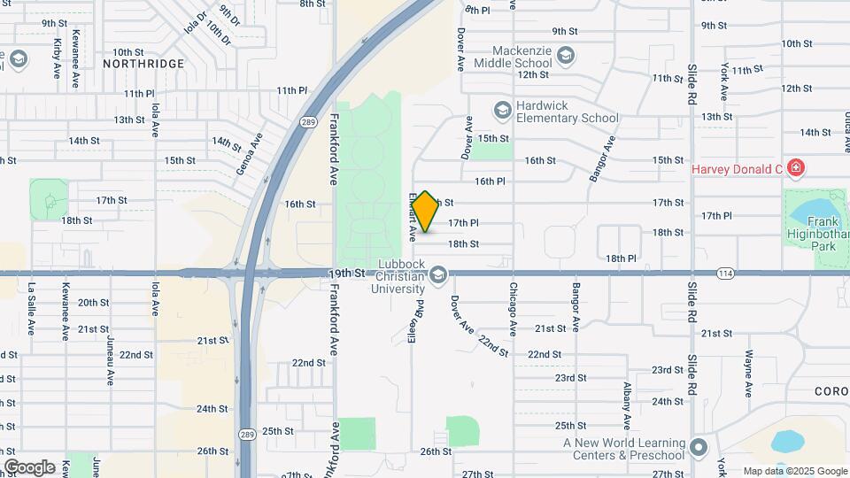 5540 18th St Map and Location Details