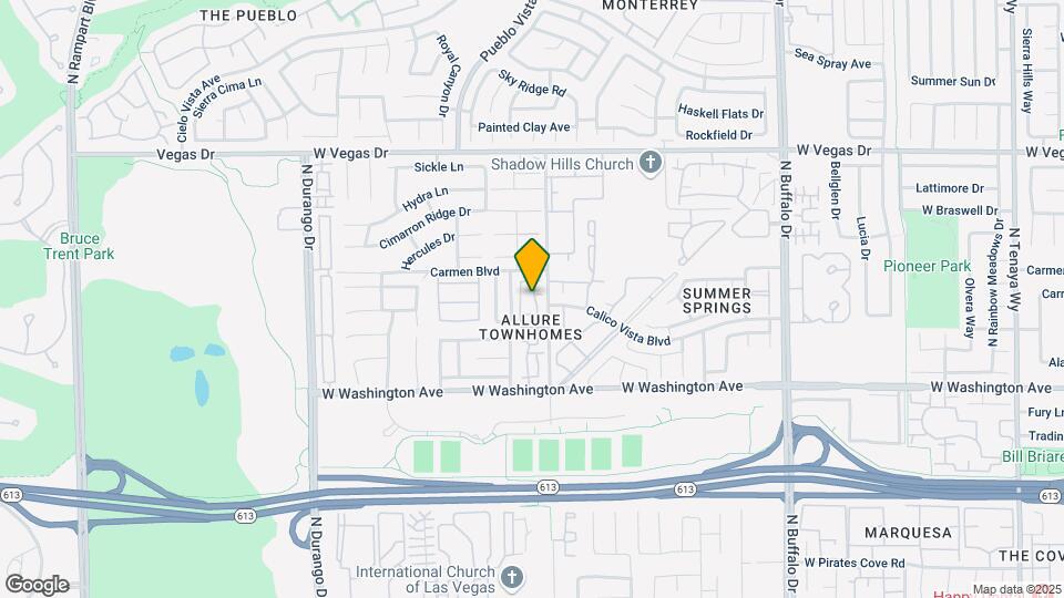 1213 Allure Dr Mapa y Detalles de la Ubicación