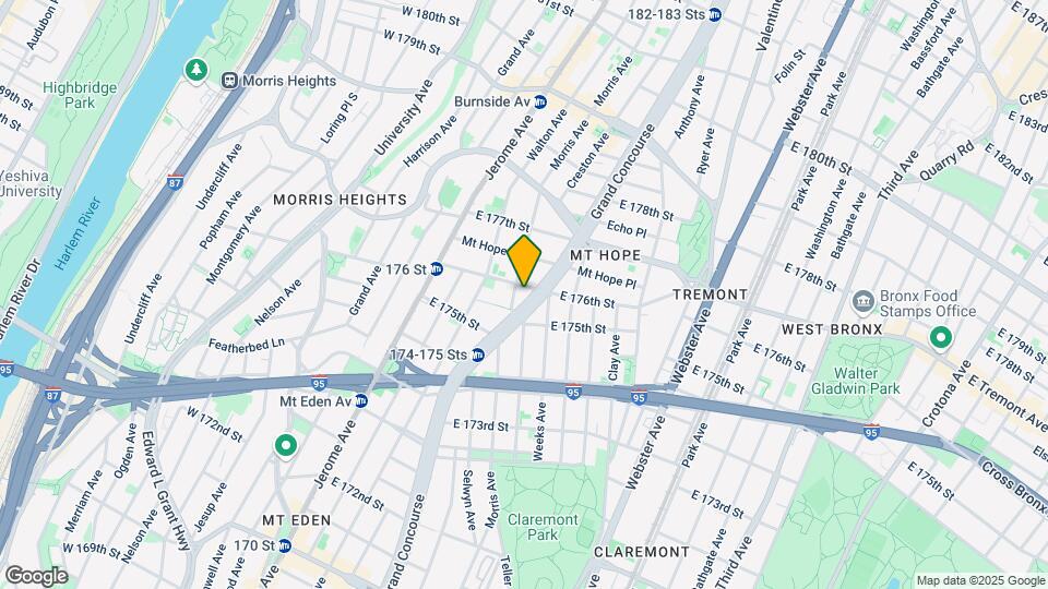 146 E 176th St Map and Location Details