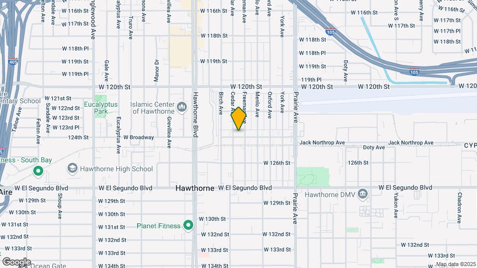 4223 W Broadway, Unit #B Map and Location Details