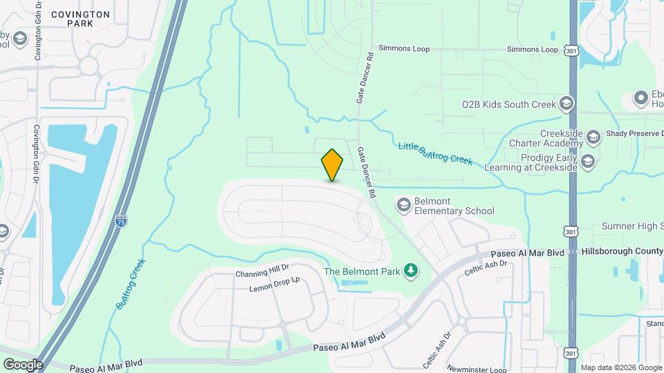 9627 Sage Creek Dr Mapa y Detalles de la Ubicación