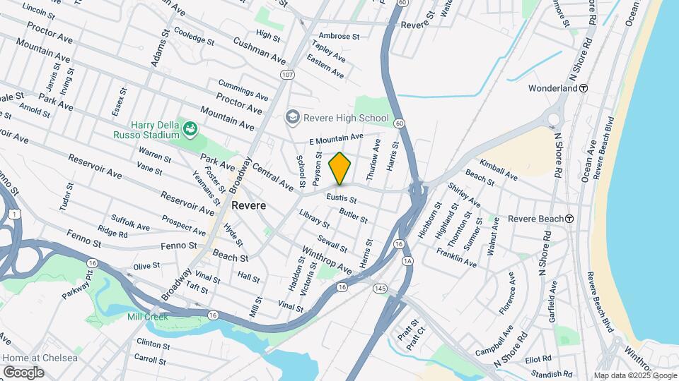 281-283 Beach St Mapa y Detalles de la Ubicación