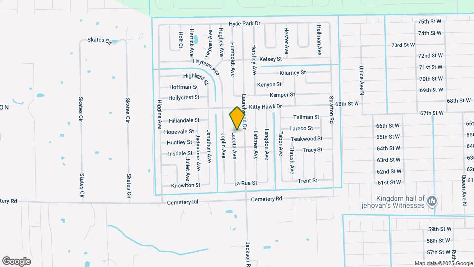 6058 Lacota Ave Mapa y Detalles de la Ubicación