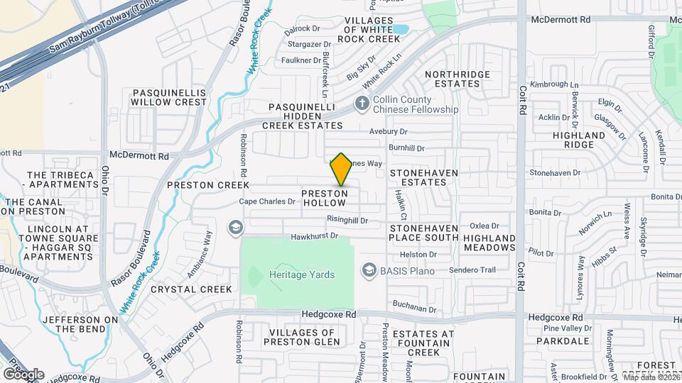 4522 Oak Shores Dr Map and Location Details