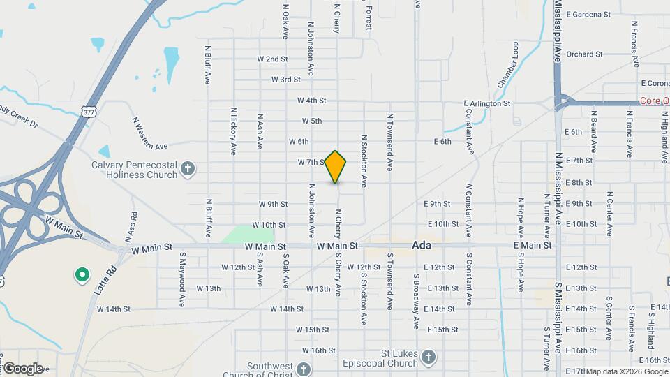 329 N Cherry Map and Location Details