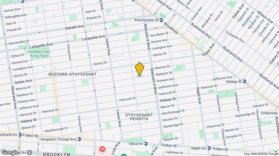 654 Madison St, Unit 4E Map and Location Details