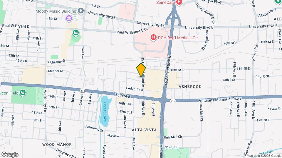 228 Cedar Crest Map and Location Details