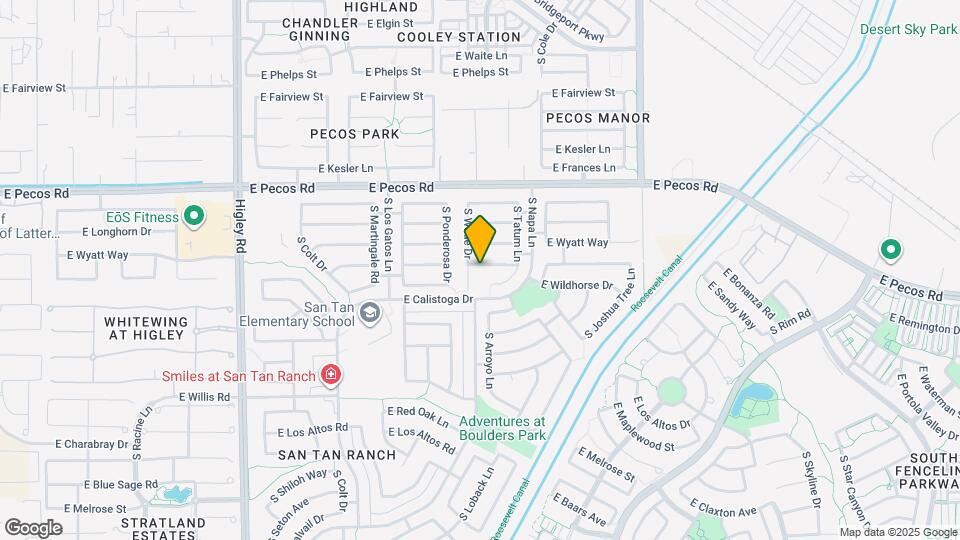 3677 E Remington Dr Map and Location Details