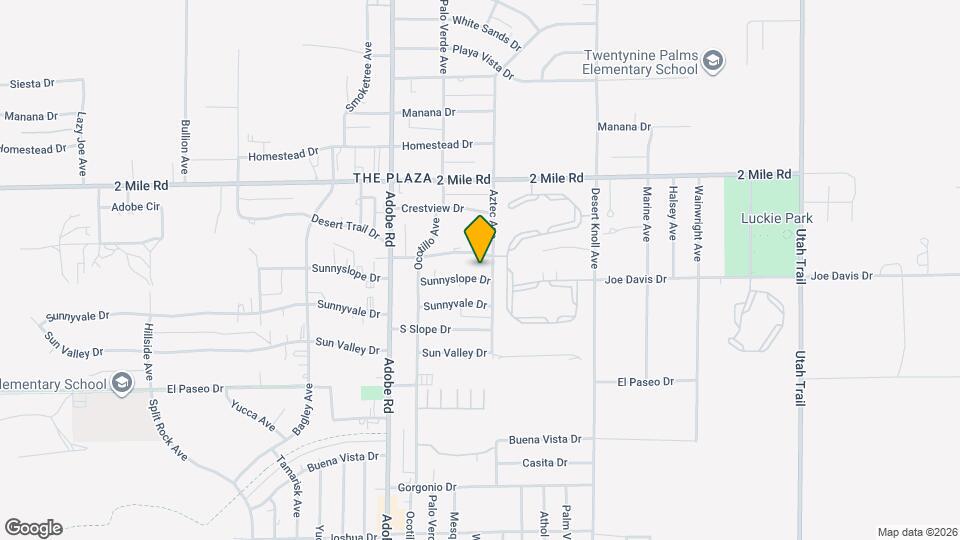 73876 Sunnyslope Dr, Unit B Map and Location Details