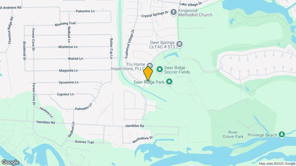 2010 Deer Springs Dr Map and Location Details