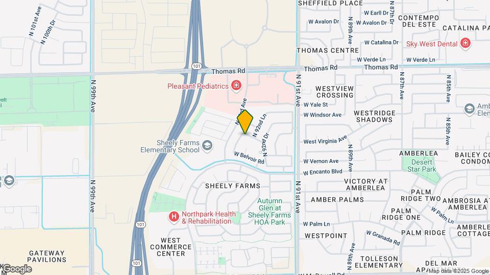 9269 W Sheridan St Mapa y Detalles de la Ubicación
