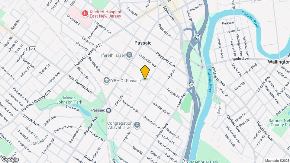 176 Pennington Ave Map and Location Details