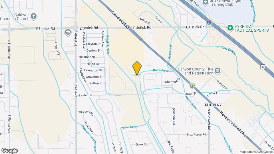 4621 Highgarden Wy Map and Location Details