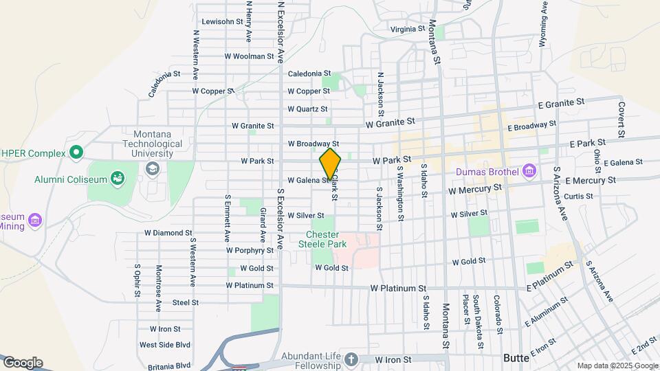 704 W Galena St Map and Location Details