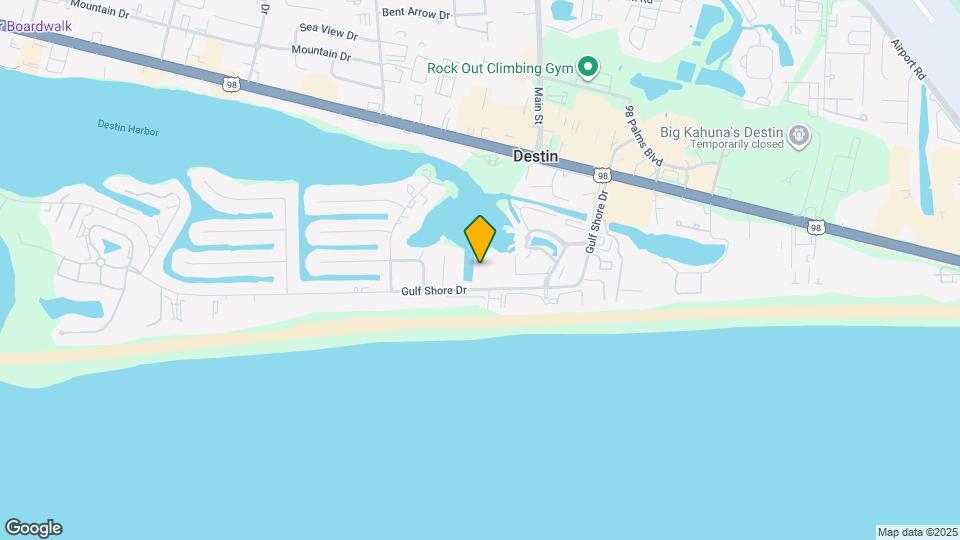 725 Gulf Shore Dr Map and Location Details