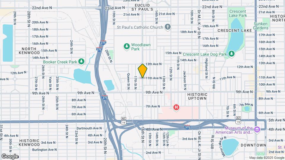 160 16th St N, Unit 601.3063 Map and Location Details