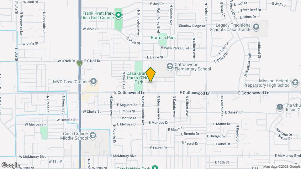 1642 N Cameron St Map and Location Details