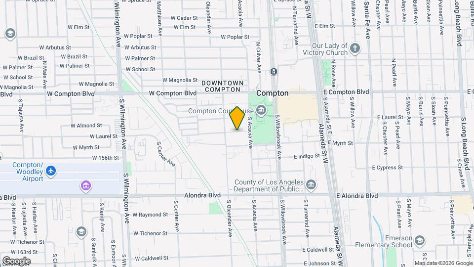 2411 Seabright Ave Map and Location Details